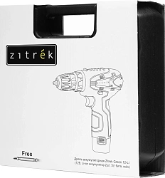Дрель-шуруповерт Zitrek Green 12-Li аккум. патрон:быстрозажимной (кейс в комплекте) (063-4072)