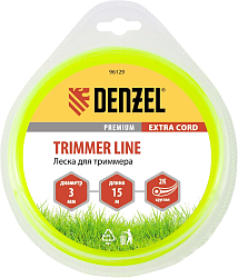 Леска для садовых триммеров Denzel 96129 d=3мм L=15м