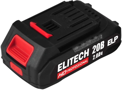 Дрель-шуруповерт Elitech ДА 20БЛ2 (E2201.045.01) аккум. патрон:быстрозажимной (кейс в комплекте) (205673)