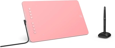 Графический планшет XPPen Deco 01 V3 USB розовый