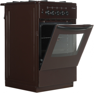 Плита Газовая Лысьва ГП 400 М2С-2у коричневый (без крышки) реш.сталь