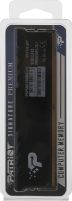 Память DDR5 8GB 4800MHz Patriot PSP58G480041H1 Signature Premium RTL PC5-38400 CL40 DIMM 288-pin 1.1В single rank с радиатором Ret