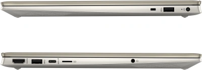 Ноутбук HP Pavilion 15-eg3039ci Core i3 1315U 8Gb SSD512Gb Intel UHD Graphics 15.6" IPS FHD (1920x1080) FreeDOS gold WiFi BT Cam (84J89EA)