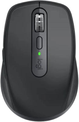 Мышь Logitech MX Anywhere 3S BT графитовый оптическая 8000dpi беспров. BT/Radio USB для ноутбука 6but (910-006929)