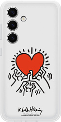 Чехол (клип-кейс) Samsung для Samsung Galaxy S24+ Flipsuit Case S24+ белый/прозрачный (EF-MS926CWEGRU)