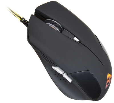 Мышь Оклик 765G SYMBIONT черный оптическая 2400dpi USB 6but (945841)