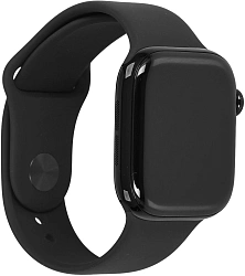 Смарт-часы Apple Watch Series 11 A3333 46мм OLED корп.черный Sport Band рем.черный разм.брасл.:S/M (MEUW4LW/A)
