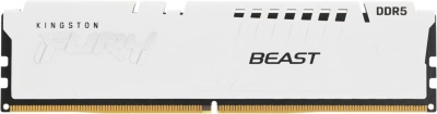 Память DDR5 16GB 6000MHz Kingston KF560C30BW-16 Fury Beast RTL Gaming PC5-48000 CL30 DIMM 288-pin 1.4В kit single rank с радиатором Ret