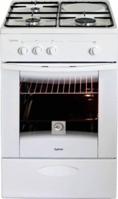 Плита Газовая Лысьва ГП 300 МС СТ-2у белый (без крышки) реш.сталь