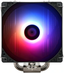 Устройство охлаждения(кулер) Thermalright Burst Assassin 120 ARGB Soc-AM5/AM4/1200/1700/1851 серебристый/черный 4-pin 25.6dB Al+Cu Ret (BA120-ARGB)