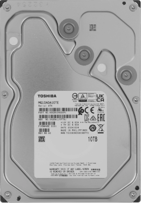 Жесткий диск Toshiba SATA-III 10TB MG10ADA10TE Server Enterprise Capacity 512E (7200rpm) 512Mb 3.5"