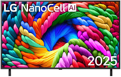 Телевизор LED LG 55" 55NANO90A6B.ARUG синяя сажа 4K Ultra HD 60Hz DVB-T DVB-T2 DVB-C DVB-S DVB-S2 USB WiFi Smart TV