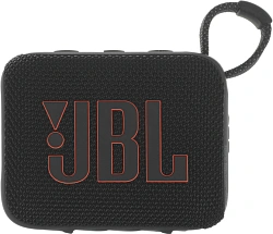 Колонка порт. JBL GO 4 черный 4.2W 1.0 BT 850mAh (JBLGO4BLK)