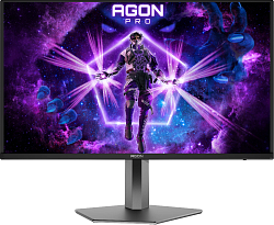Монитор AOC 31.5" Agon Pro AG326UD черный QD OLED LED 16:9 HDMI M/M матовая HAS Piv 1000cd 178гр/178гр 3840x2160 165Hz G-Sync DP 4K USB 10.23кг