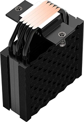 Устройство охлаждения(кулер) PcCooler RT500 Digital BK ARGB Soc-AM5/AM4/1200/1700/1851 черный 4-pin 34.9dB Al+Cu LCD 245W Ret (RT500-BKAWYL-GL)