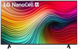 Телевизор LED LG 55" 55NANO80T6A.ARUG синяя сажа 4K Ultra HD 60Hz DVB-T DVB-T2 DVB-C DVB-S DVB-S2 USB WiFi Smart TV