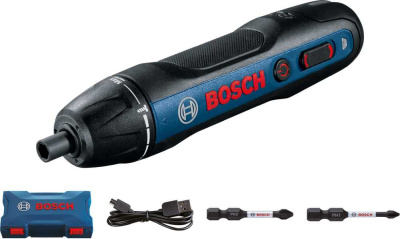 Отвертка аккум. Bosch GO 2 аккум. патрон:держатель бит 1/4" (кейс в комплекте) (06019H2100)