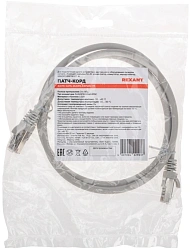 Патч-корд Rexant 02-0210-1 F/UTP RJ-45 вил. кат.6 1м серый LSZH
