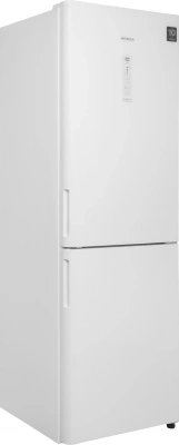 Холодильник Hitachi R-BG410PUC6X GPW 2-хкамерн. белый стекло инвертер