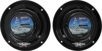 Колонки автомобильные ACV Marine MR652 60Вт 90дБ 16.5см (6 1/2дюйм) (ком.:2кол.) коаксиальные двухполосные