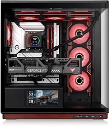 Корпус Thermaltake Stage 500 TG черный без БП E-ATX audio bott PSU