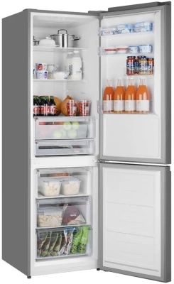 Холодильник Weissgauff WRK 2000 Total NoFrost Inverter Black Glass 2-хкамерн. черный инвертер