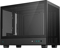 Корпус Deepcool CH160 черный без БП miniITX 7x120mm 1xUSB3.0 audio bott PSU