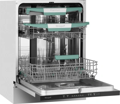 Посудомоечная машина встраив. Weissgauff BDW 6136 D Inverter Autoopen Timer Floor полноразмерная