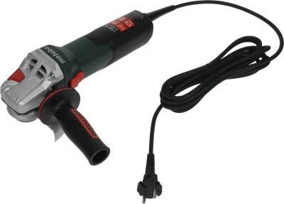 Углошлифовальная машина Metabo WEV 11-125 Quick 1100Вт 10500об/мин рез.шпин.:M14 d=125мм жестк.кейс (603625500)