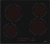 Варочная поверхность Darina 6P E 323 B черный