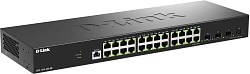 Коммутатор D-Link DGS-1210-28X/ME/C1A 24x1Гбит/с 4SFP+ управляемый