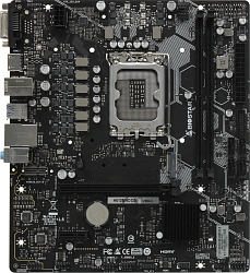Материнская плата Biostar H610MHD D5 Soc-1700 Intel H610 mATX AC`97 8ch(7.1) GbLAN RAID+DVI+HDMI