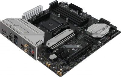 Материнская плата MSI MAG B550M MORTAR MAX WIFI Soc-AM4 AMD B550 4xDDR4 mATX AC`97 8ch(7.1) 2.5Gg RAID+HDMI+DP