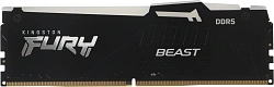 Память DDR5 16GB 6000MHz Kingston KF560C36BBE2A-16 Fury Beast RGB RTL Gaming PC5-48000 CL36 DIMM 288-pin 1.35В single rank с радиатором Ret