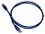 Патч-корд Lanmaster TWT-45-45-0.5-BL UTP RJ-45 вил.-вилка RJ-45 кат.5E 0.5м синий ПВХ (уп.:1шт)