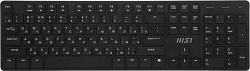 Клавиатура + мышь MSI Forge K200 w Combo MS-8ZA4 клав:черный мышь:черный USB беспроводная (S11-43RU304-Y92)