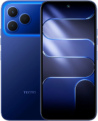 Смартфон Tecno Spark 50 128Gb 6Gb синий моноблок 3G 4G 2Sim 6.67" 720x1600 Android 16 50Mpix 802.11 a/b/g/n/ac/ax NFC GPS GSM900/1800 GSM1900 Protect FM microSD max2048Gb