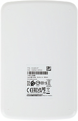 Жесткий диск A-Data USB3.1 2TB AHV320-2TU31-CWH HV320 2.5" белый