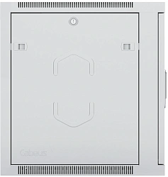Шкаф коммутационный Cabeus (SH-05F-6U60/35) настенный 6U 600x350мм пер.дв.стекл 60кг серый 290мм 220град. 368мм IP20 сталь