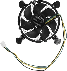 Устройство охлаждения(кулер) KingPrice KPAC-65-PWM3 Soc-1200/1150/1151/1155 черный 4-pin 18-35dB Al 65W 140gr Ret