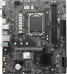 Материнская плата MSI PRO H610M-G WIFI DDR4 Soc-1700 Intel H610 2xDDR4 mATX AC`97 8ch(7.1) GbLAN+VGA+HDMI+DP