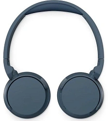 Гарнитура накладные Philips TAH4209 синий беспроводные bluetooth оголовье (TAH4209BL/00)