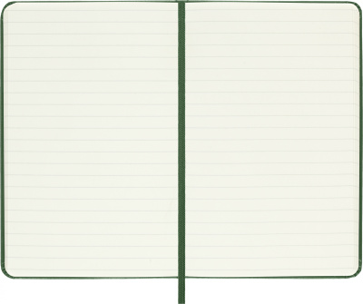 Блокнот Moleskine CLASSIC MM710K15 Pocket 90x140мм 192стр. линейка твердая обложка зеленый