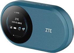 Модем 3G/4G ZTE U10s Pro USB Wi-Fi VPN Firewall +Router внешний темно-синий