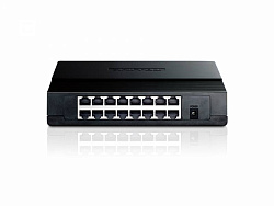 Коммутатор TP-Link TL-SF1016D (L2) 16x100Мбит/с неуправляемый