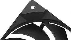 Вентилятор для корпуса Thermaltake Toughfan 12 120х120x25 черный 4-pin 22.3дБ (CL-F117-PL12BL-A) Ret