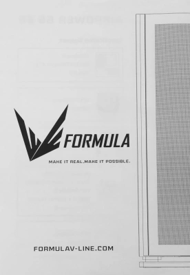 Корпус Formula Air Power G5 EX черный без БП ATX 5x120mm 3x140mm 2xUSB3.0 audio bott PSU