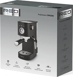 Кофеварка рожковая Red Solution CM1526 1300Вт черный