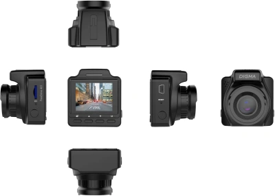 Видеорегистратор Digma FreeDrive 401 черный 8Mpix 2160x3840 170гр. NTK96675