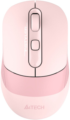 Мышь A4Tech Fstyler FB10CS розовый оптическая 2000dpi silent беспров. BT/Radio USB 4but (FB10CS USB BABY PINK)